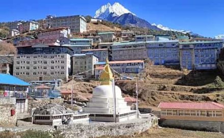 Ama Dublam View From Namche Bazar