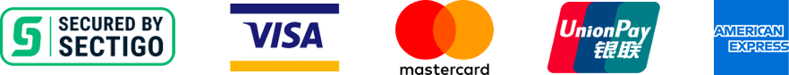 Accepted Payment Methods: Visa, American Express, MasterCard, UnionPay